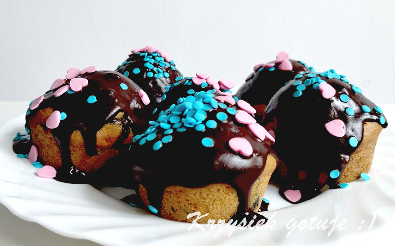 Muffinki z kawałkami czekolady